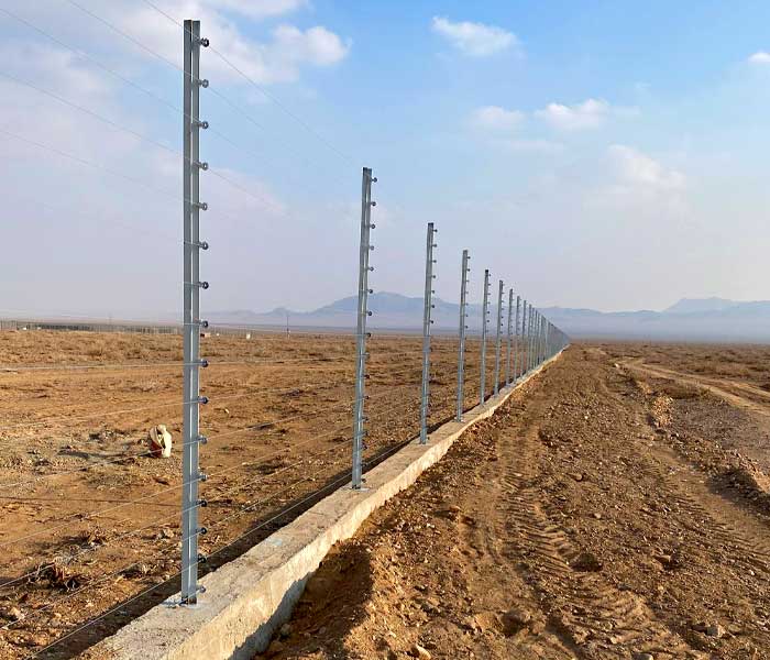 پارک ملی خارتوران، سمنان، فنس الکتریکی
